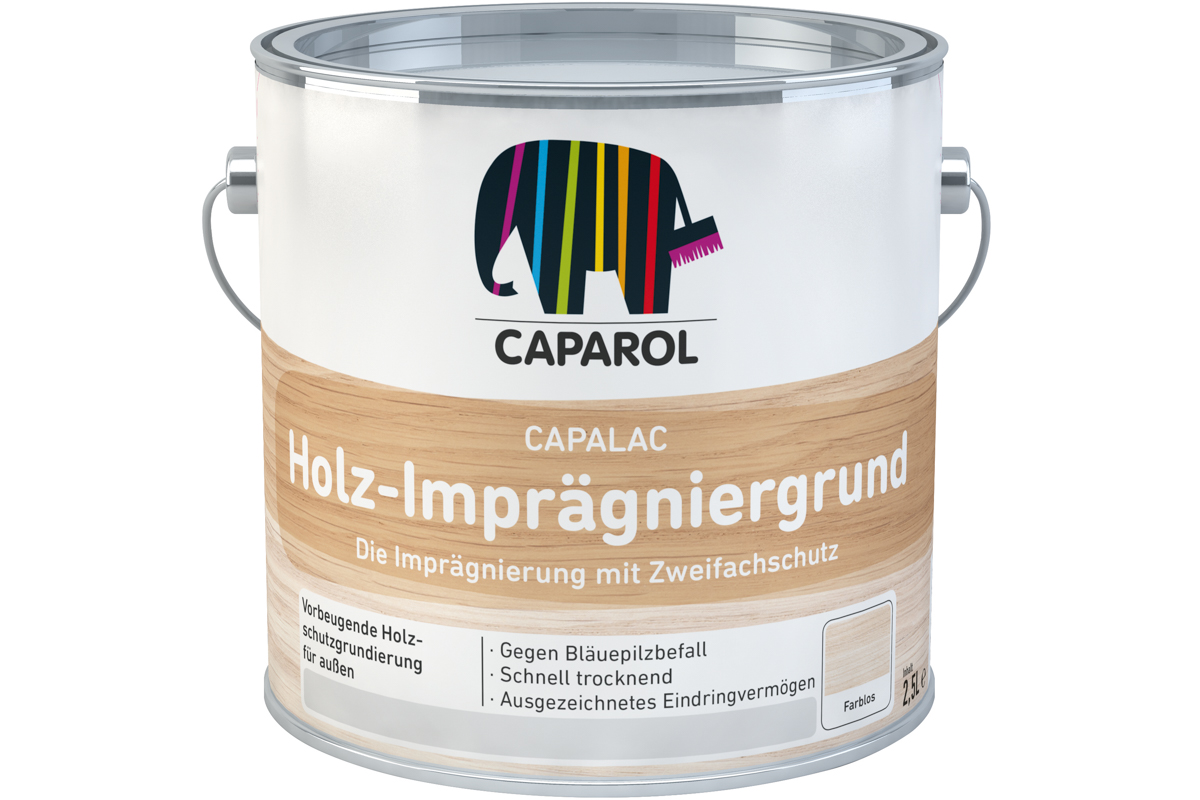 Capalac Holz-Imprägniergrund 2,5 lt Farblos